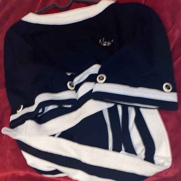 Chanel 14C 2014 Cruise Gondola  Karl Lagerfeld CC logo button knit dress… - Picture 10 of 15